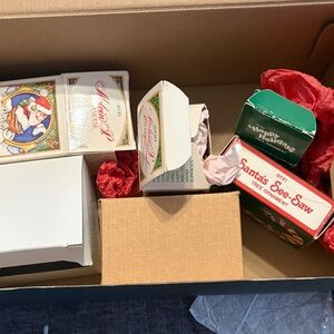 Vintage Christmas Ornament Set